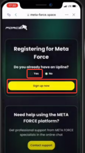 Force Forsage: 5 Easy Steps To Register On Meta Force 22
