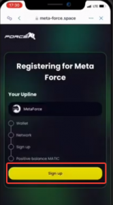 Force Forsage: 5 Easy Steps To Register On Meta Force 24