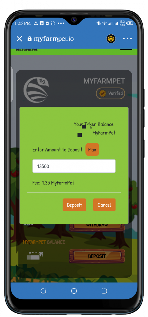 6 Easy Steps To Stake FarmPet, Earn 84% APY Passive Income 9